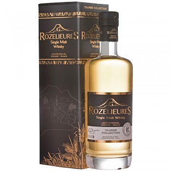 Rozelieures Tourbé French Single Malt Whisky 0,7l 46% + GB