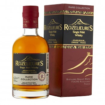 Rozelieures Rare French Single Malt Whisky 0,2l 40% + GB