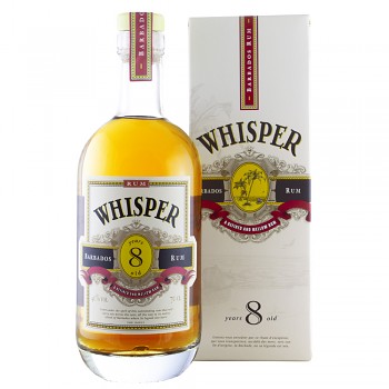 Whisper 8yo Rum 0,7l 40% + dárkový kartonek 