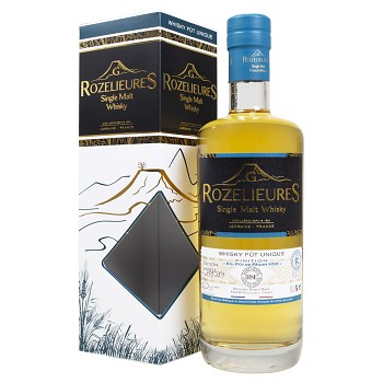Rozelieures HSE Rum Finish LIMITED EDITION French Single Malt Whisky 0,7l 43% + GB 