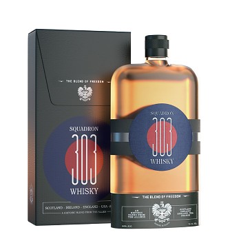 Squadron 303 Whisky „Blend of Freedom“ 0,7l 44% 