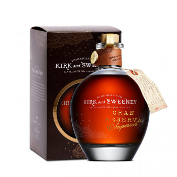 Kirk and Sweeney Gran Reserva Superior Rum 0,7l 40% + dárková krabička 