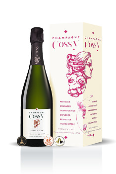 Champagne COSSY Demi 0,75l 12,5% dárkový kartónek