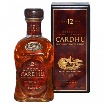 Cardhu 12yo Single Malt Whisky 0,7l 40%