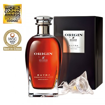 Reviseur *Single Estate ORIGIN Cognac + dřevěný box 0,7l 45%