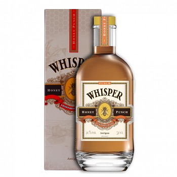 Whisper Honey Punch Rum Liqueur 0,5l 20% + dárkový kartonek
